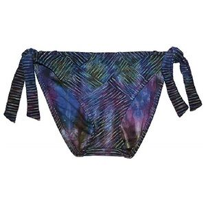 NWT Lucky Brand Women's Swimwear Basic Fit Side Tie Bikini Bottom (Small) $68